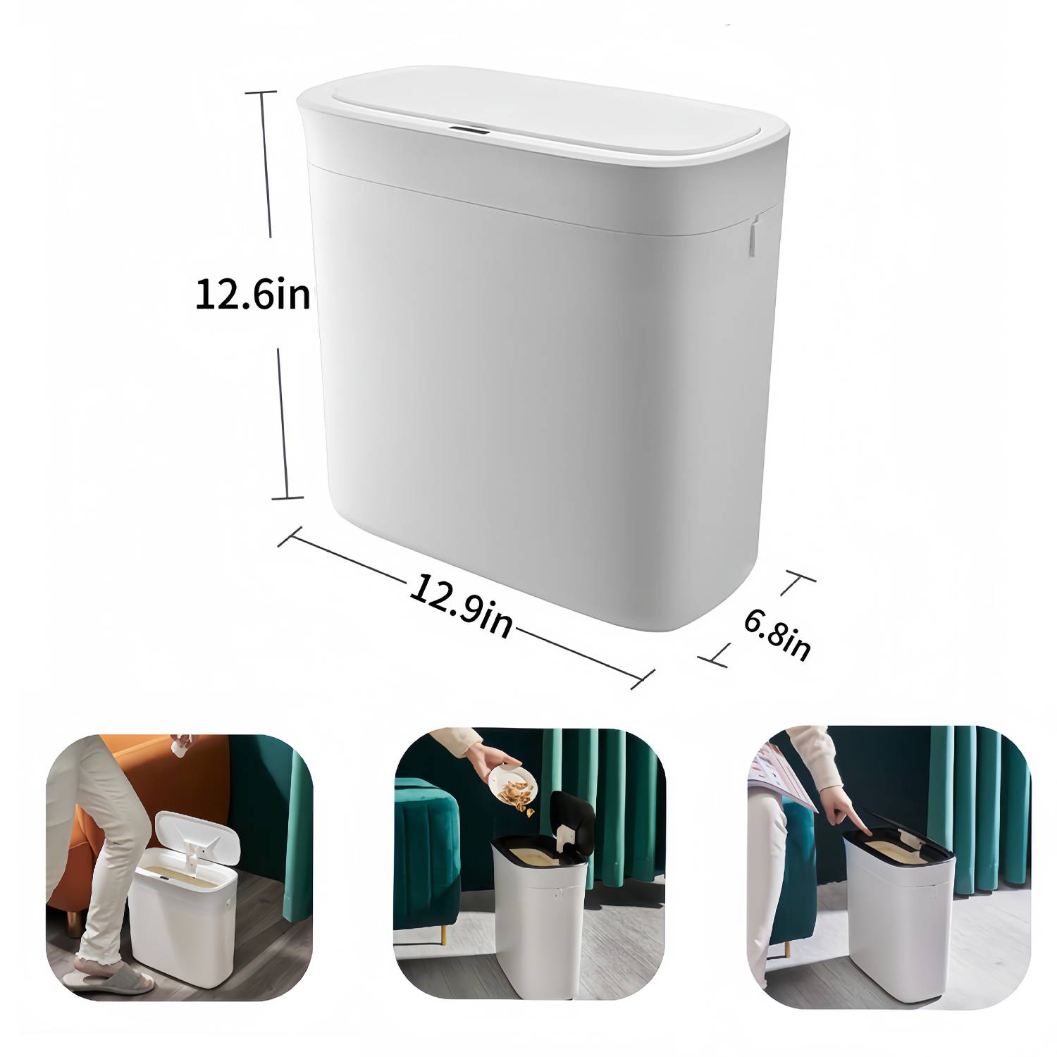 Automatic Smart Sensor Trash Can 5