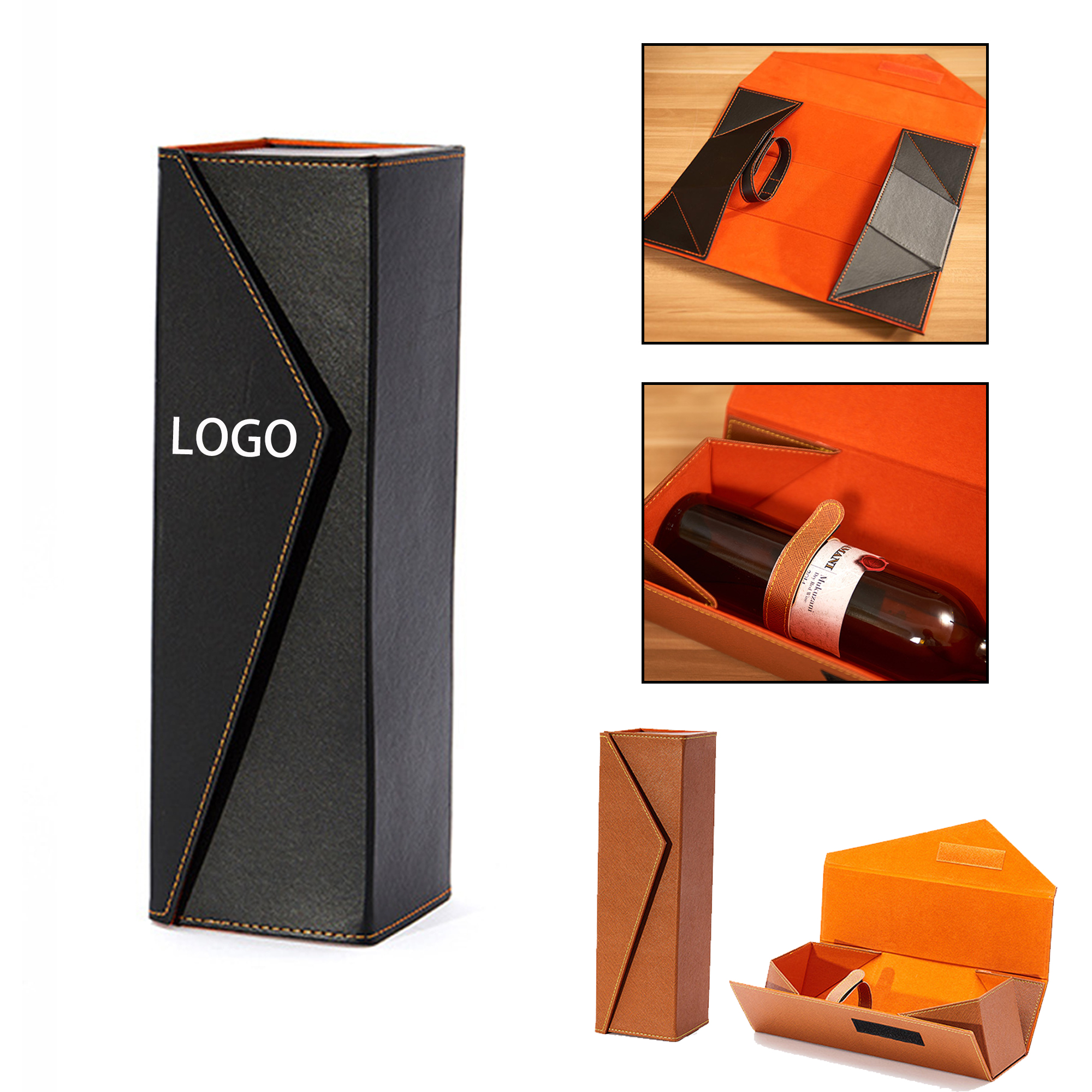 MOQ:10pcs Premium Wine Gift Box 3