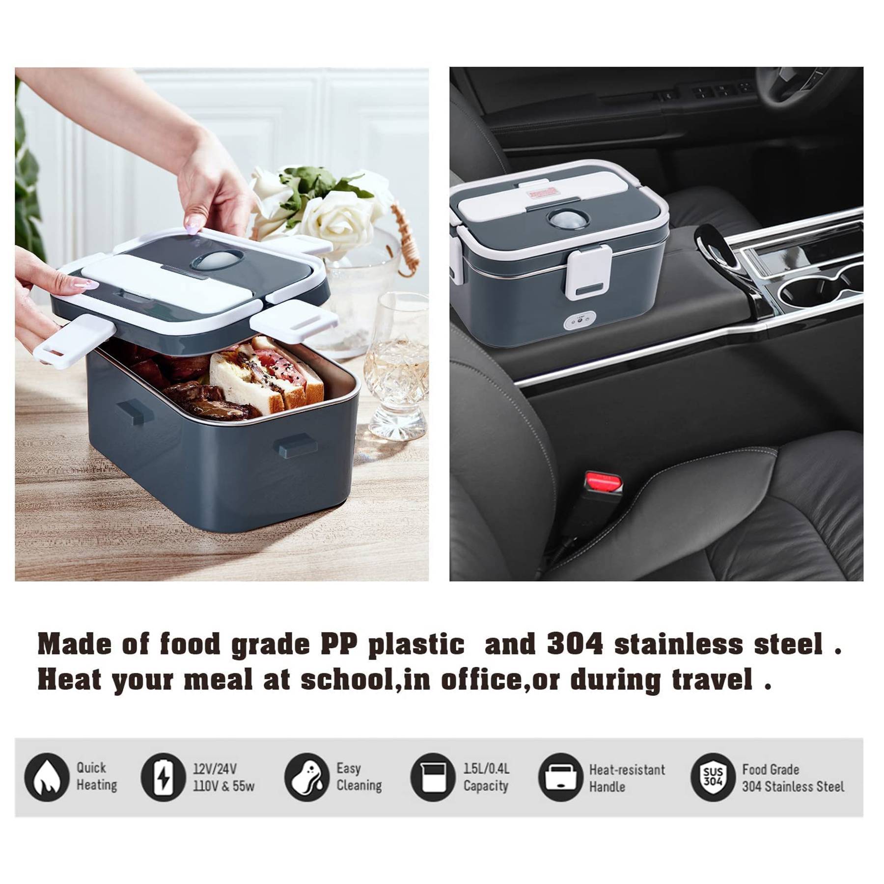 Portable Electric Lunch Box 6