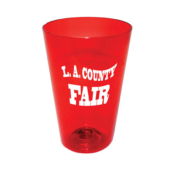 16 oz. Plastic Pint Glass 18