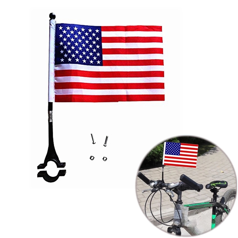 Polyester Safety Bicycle Square Flag 2