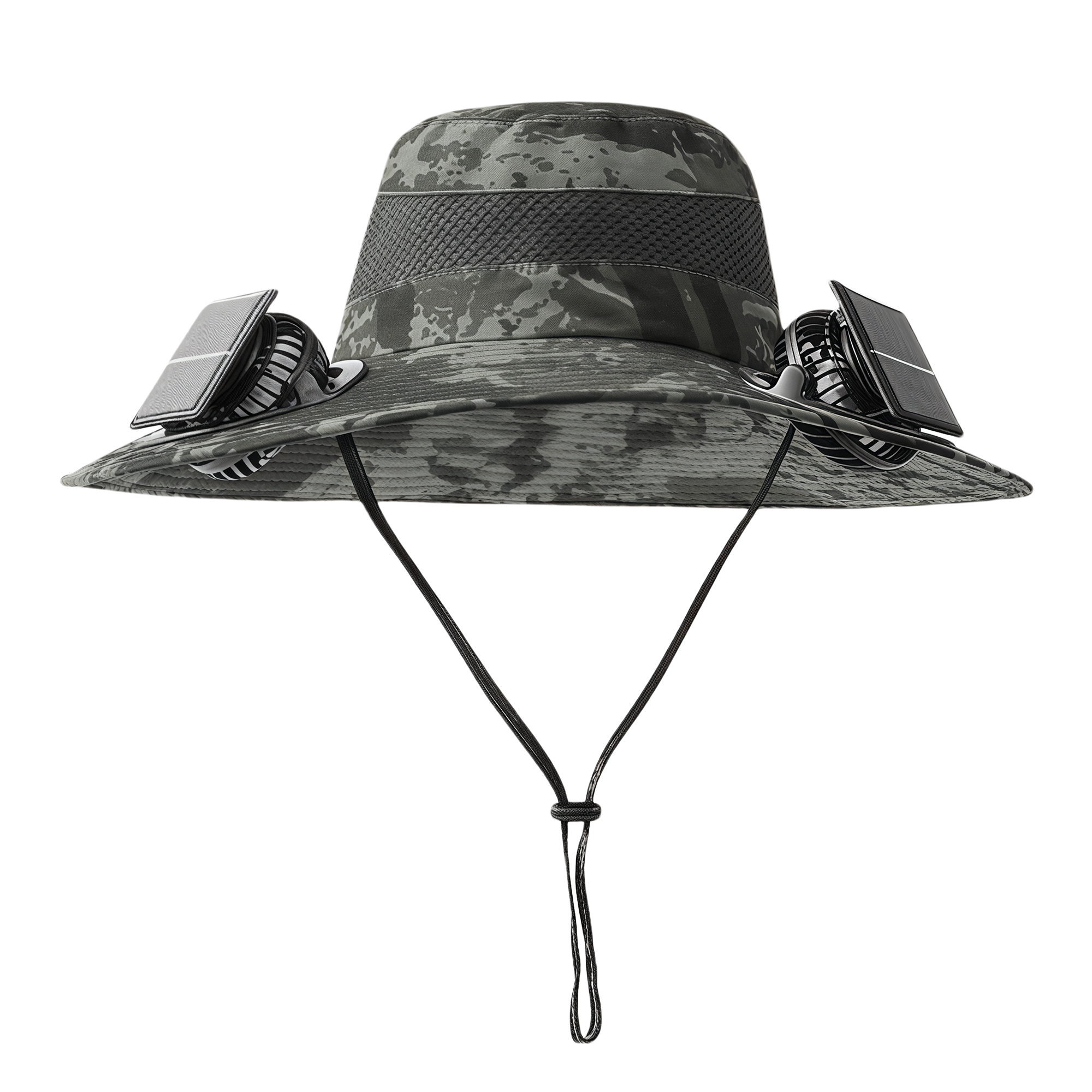 Solar Fan Hat with Long-Last Lithium Battery 6