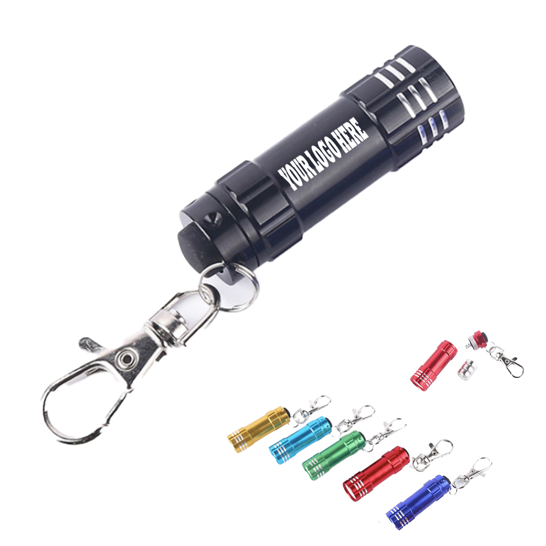 LED flashlight Keychain 2