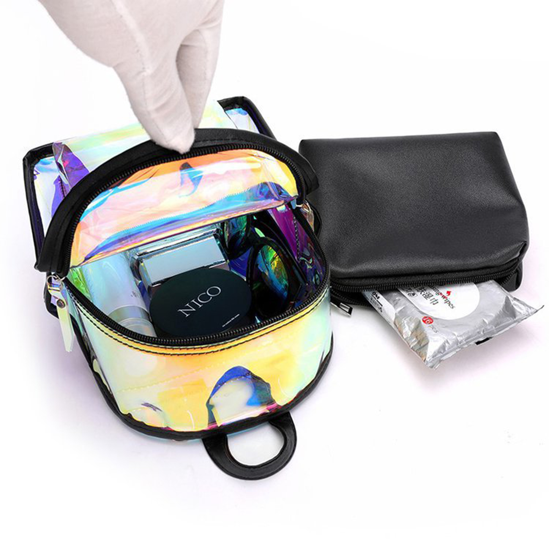 Travel Leather Toiletry Bag 7
