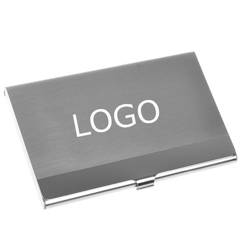 Plain Stainless Steel Business Name Card Holder 2