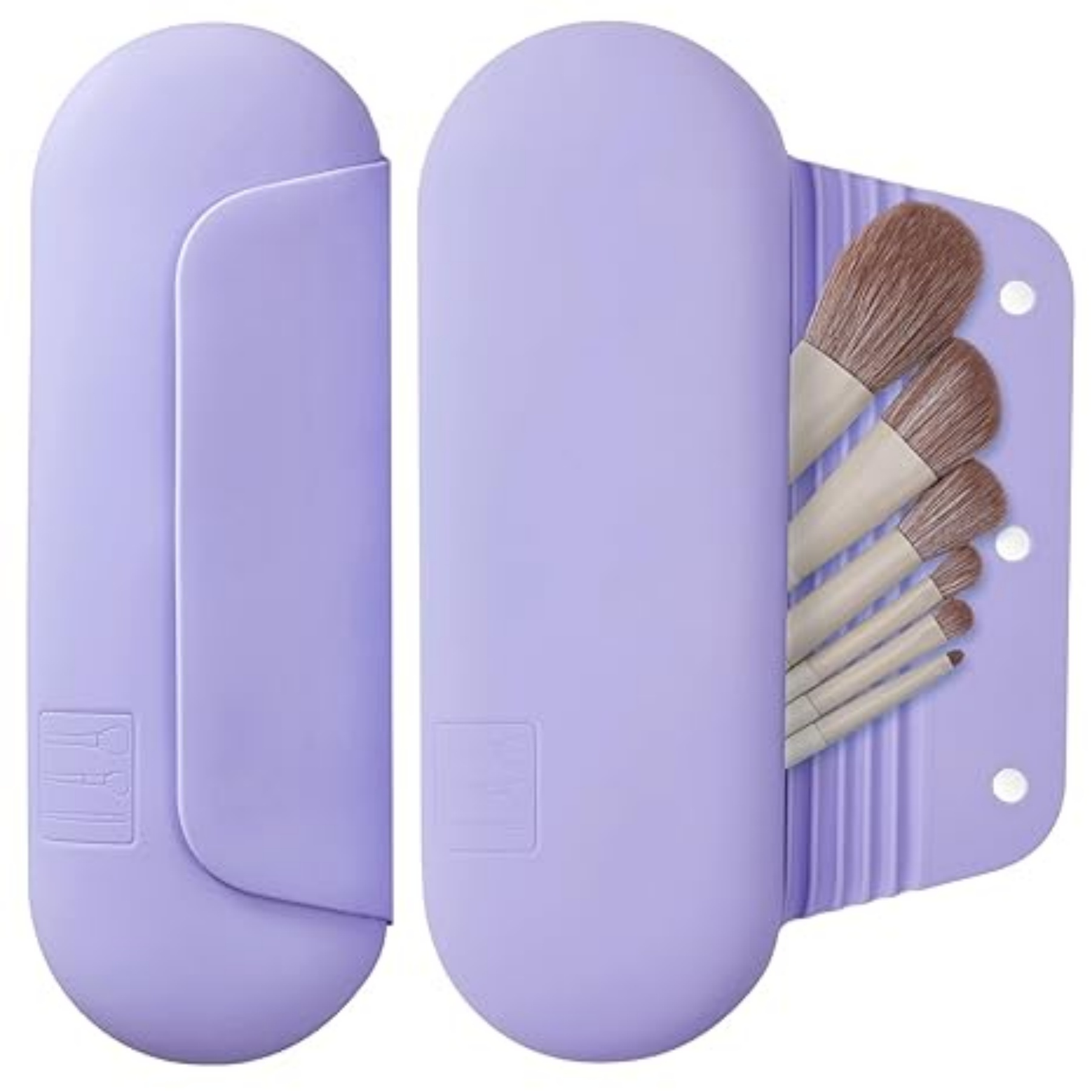 Silicone Magnetic Cosmetic Brush Bag 10