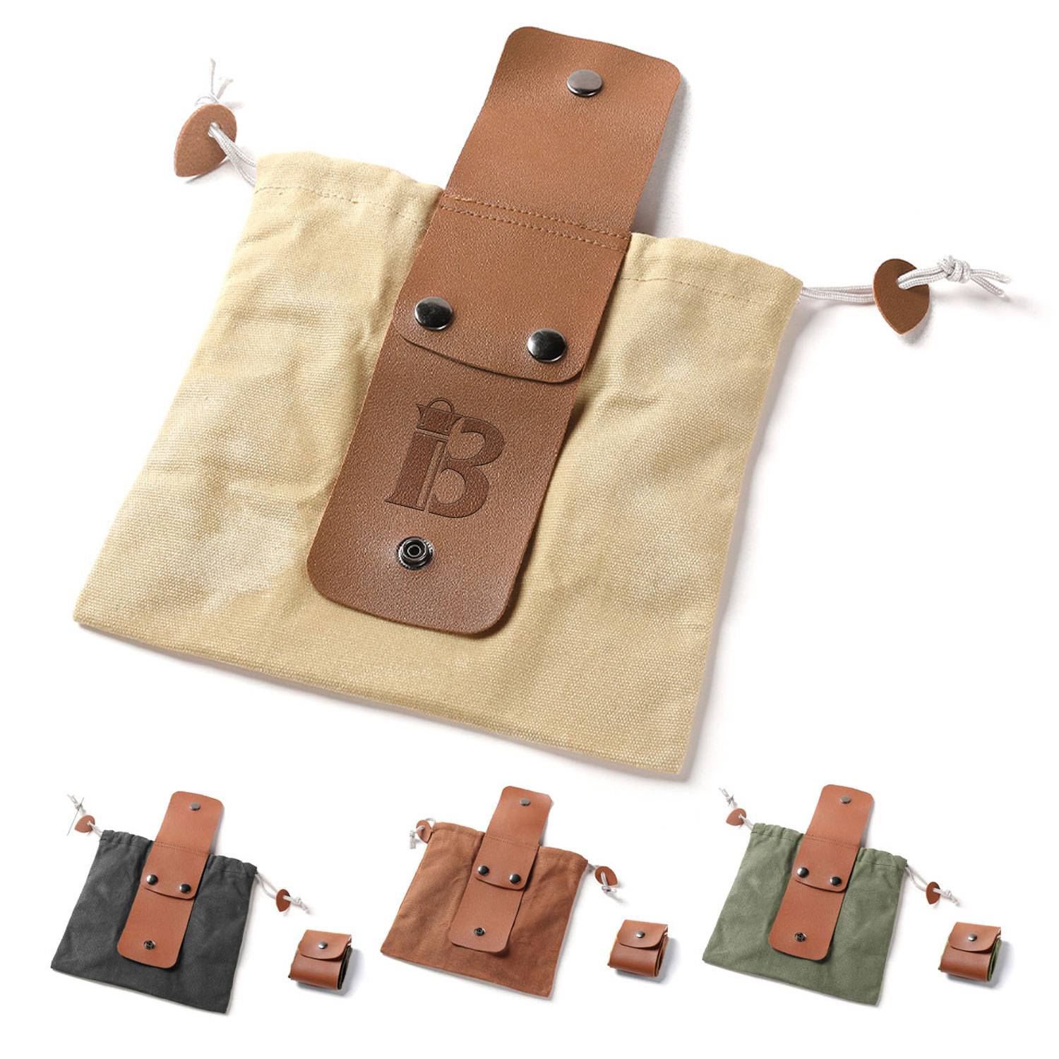 Outdoor Collapsible Canvas Picking Storage Bag 4