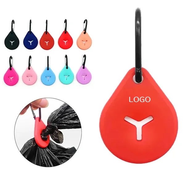 Silicone Pet Waste Bag Carrier Clip Buckle 4