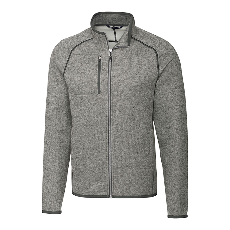 Cutter & Buck Mainsail Sweater-Knit Men's Full Zip Jacket 3