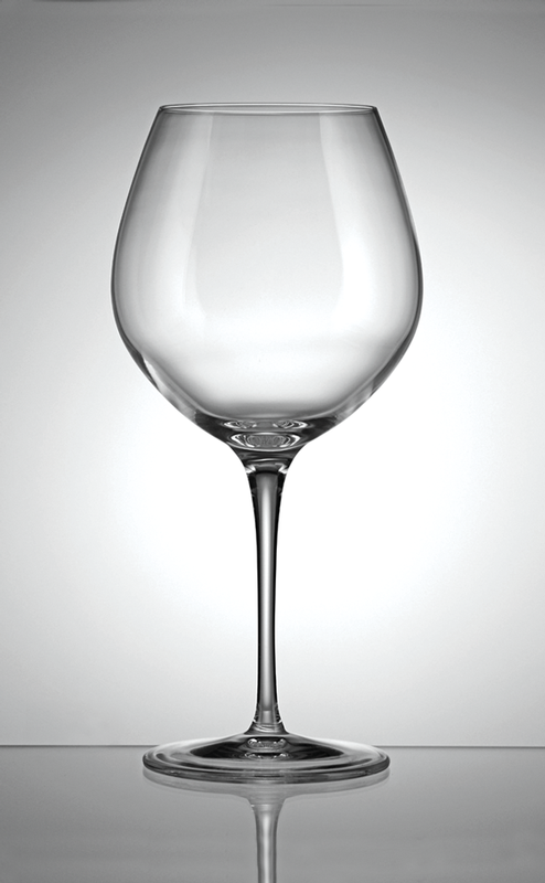 22.5 oz. Crescendo Bourgogne Wine Set of 4- Etched 4