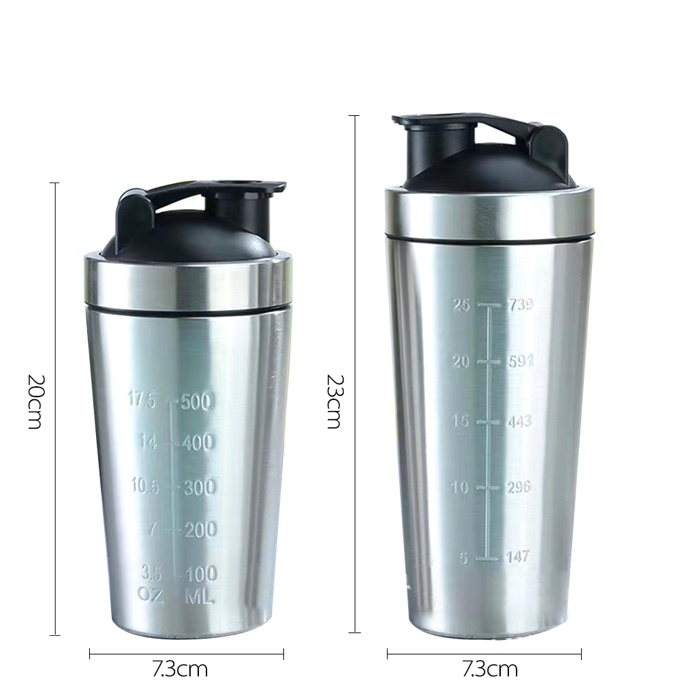 Classic Insulated Stainless Steel Shaker Bottle for Protein 3