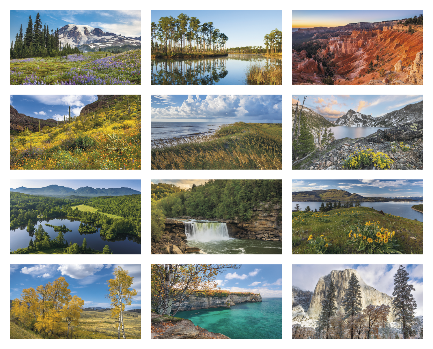 Triumph® Calendars American Splendor with Date Blocks Calendar 26