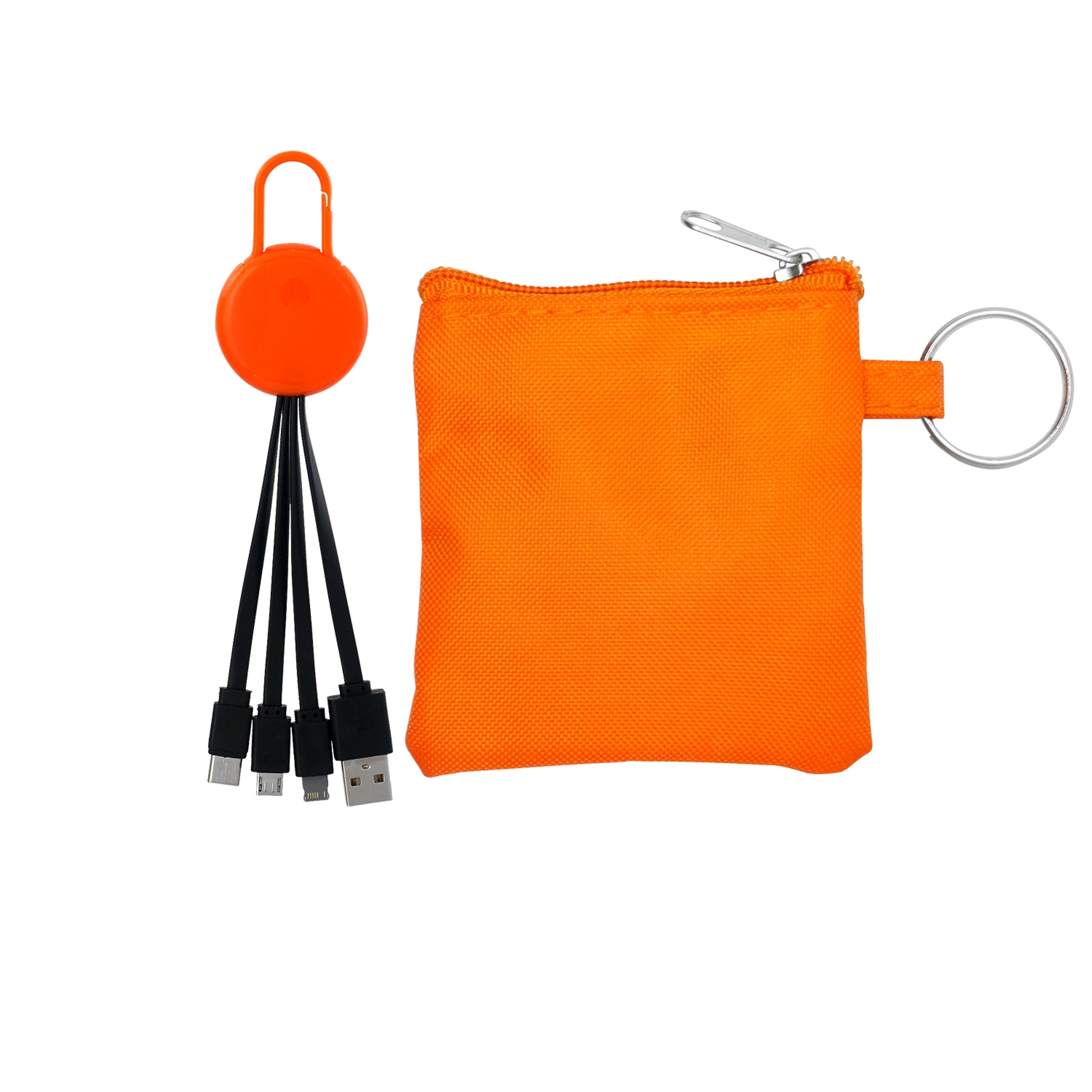 COLORFUL POUCH & CABLE SET 6