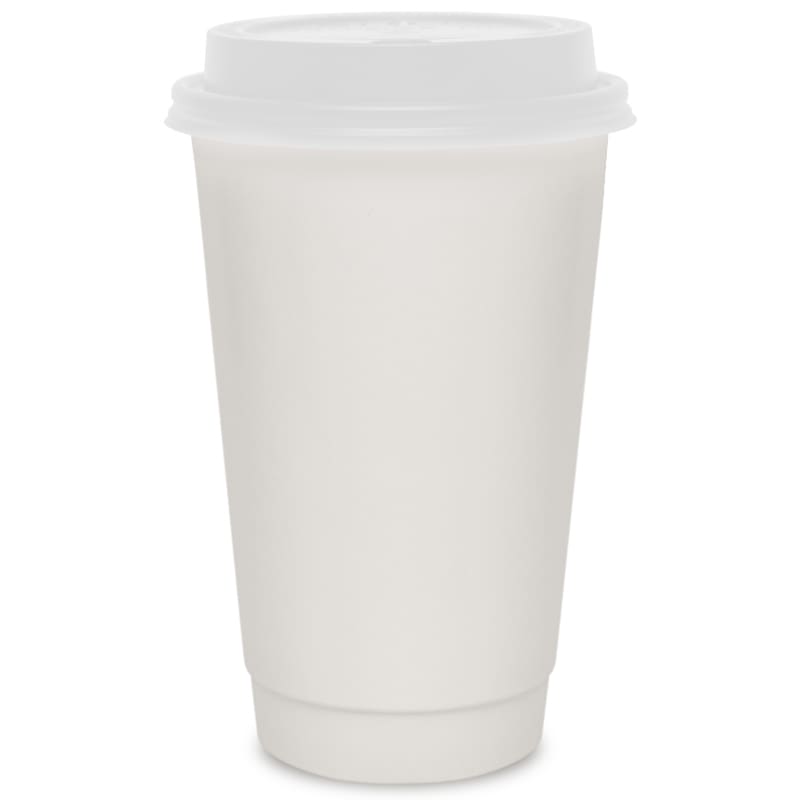 Custom 16 Oz. Double Wall Paper Hot Cups 18