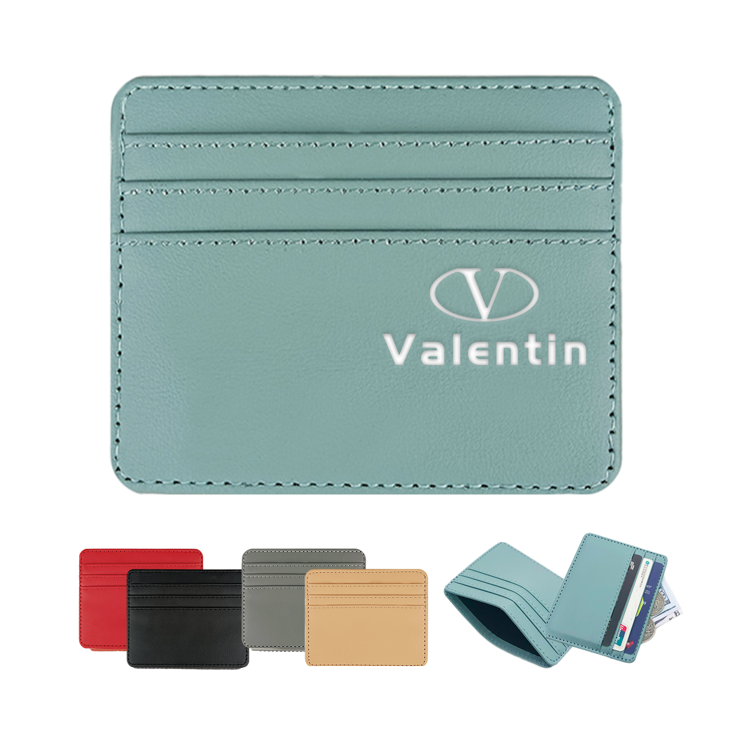 Pu Leather Wallet With Multi Card Slot 3