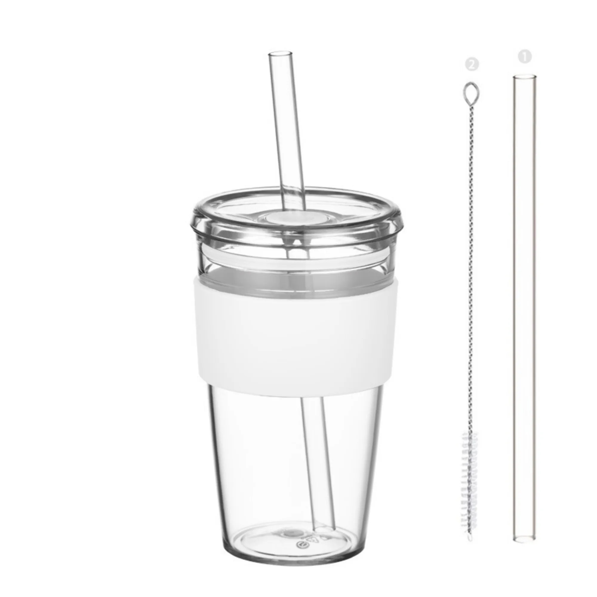 Tritan Sleeve Straw Water Cup 4