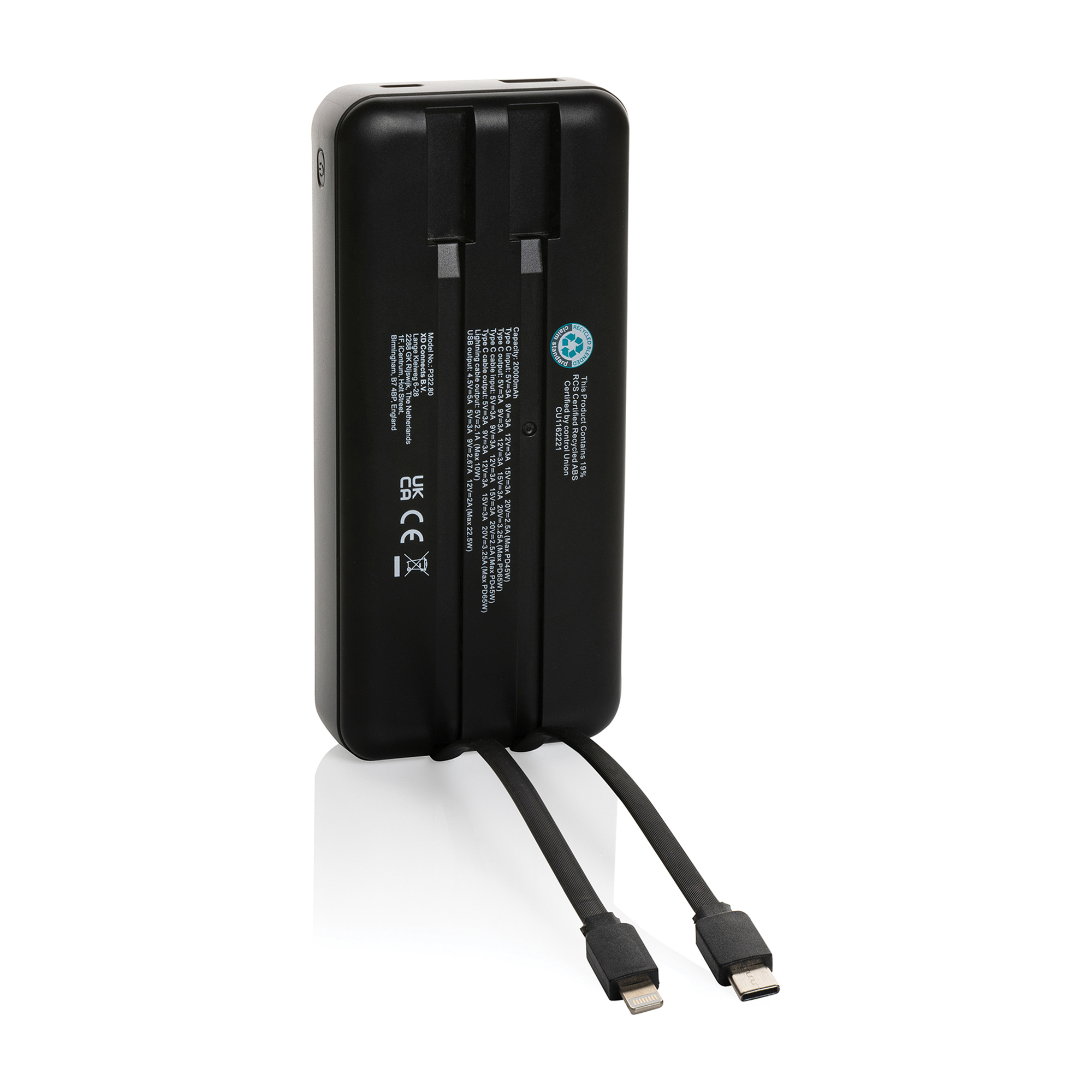 Gridley rPlastic 20000 65W Laptop Powerbank 17