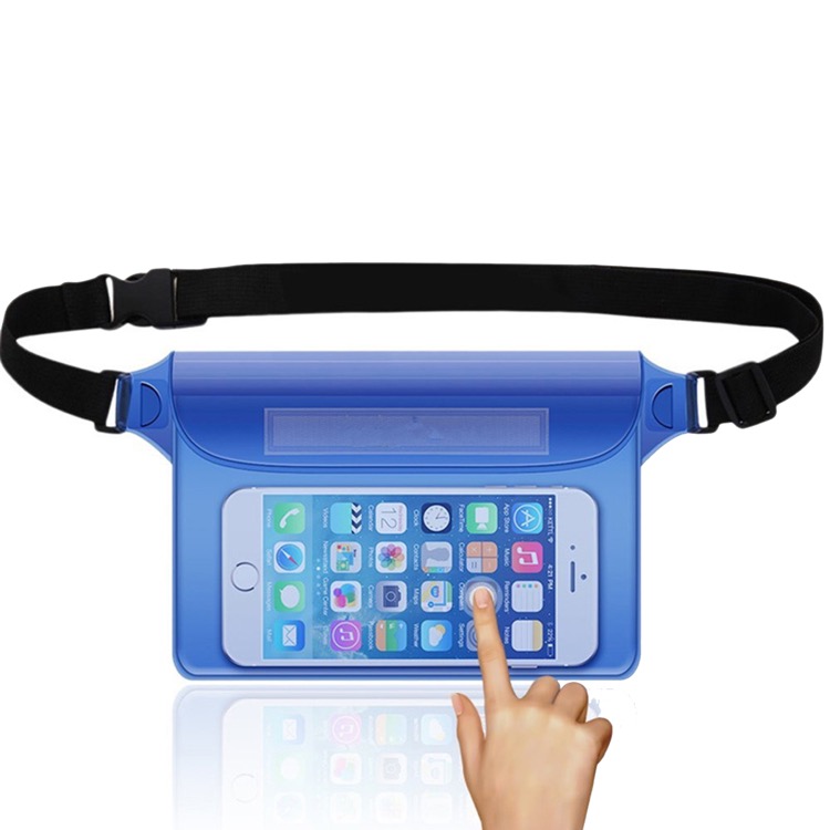 PVC waterproof waist bag outdoor sports bag 3