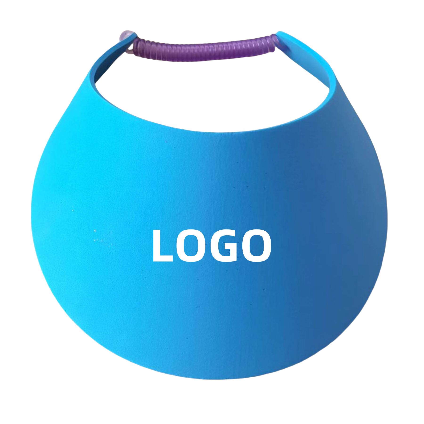 EVA Foam Visor With Coil Band 1