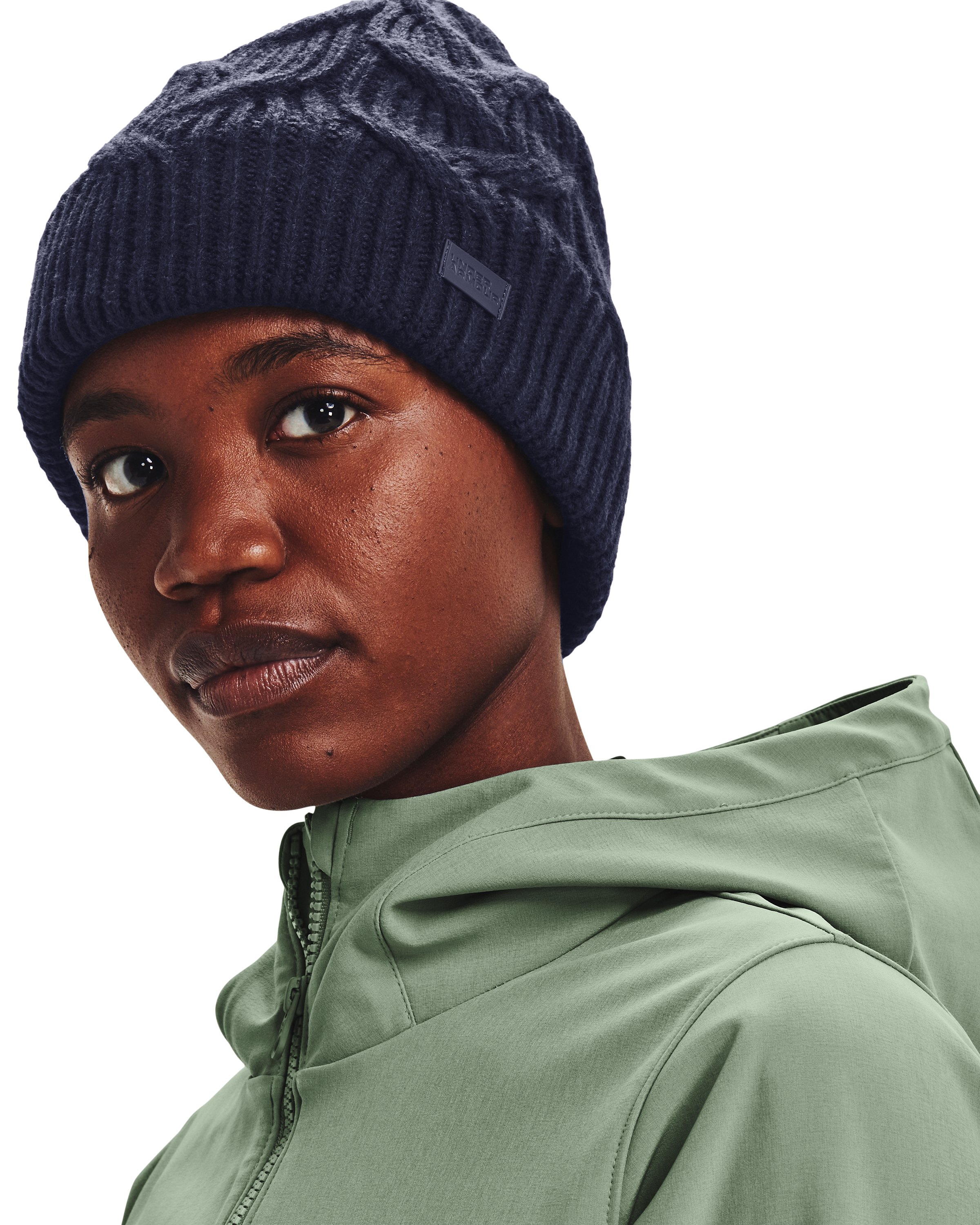 Women's UA Around Town Fleece Beanie  4