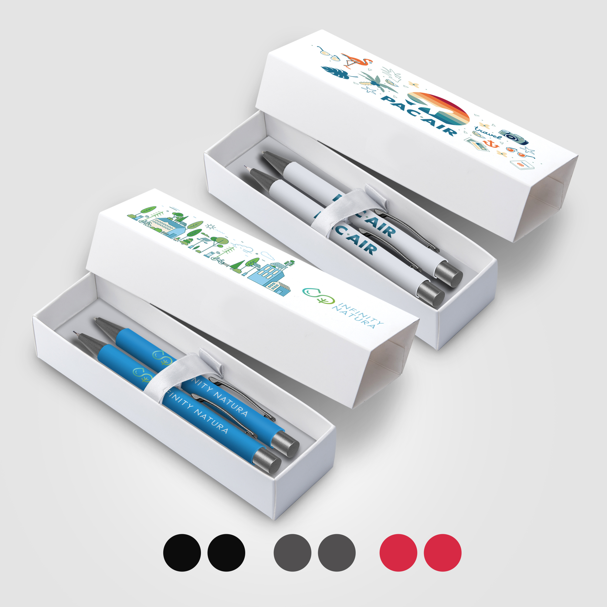 Bowie Pen & Pencil Gift Set with ColorJet Box 9
