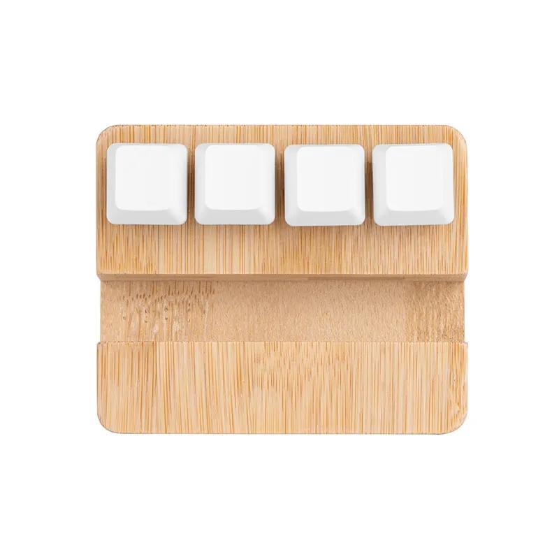 Bamboo Stand & Keypad Stress Reliever 7