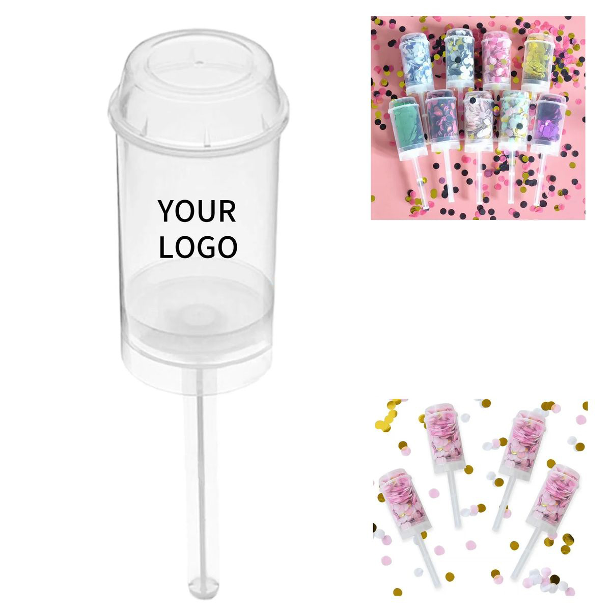 Colorful Confetti Tube for Weddings and Events 2