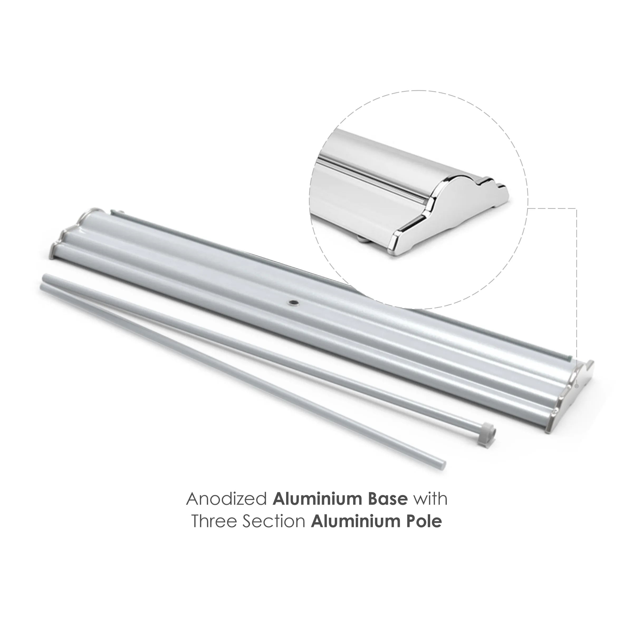 36" X 92" Wide Super Deluxe Retractable Banner Kit 7