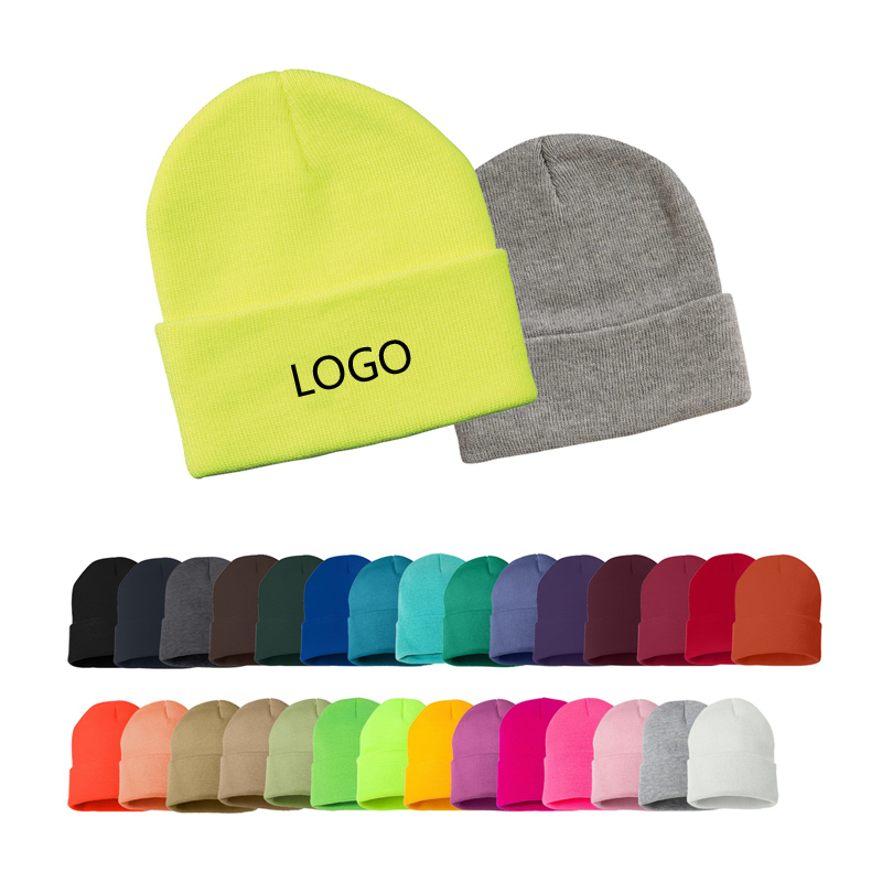 Knit Beanie Cap 2