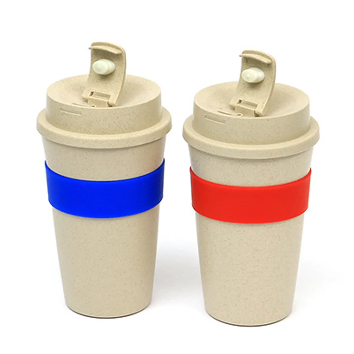 Eco-Friendly Reusable Biodegradable Wheat Straw Fiber Cups 3