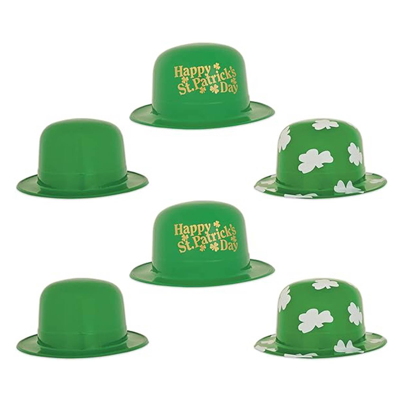 Green Derby Hat 2