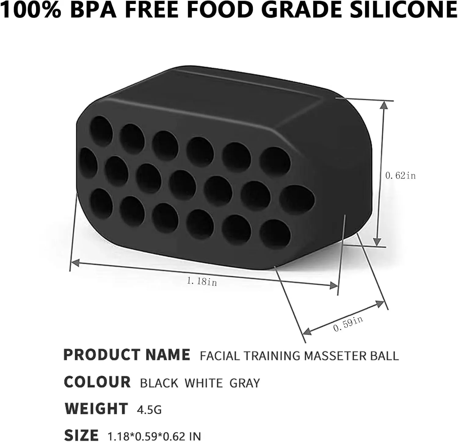 3 Resistance Levels Jaw Exerciser 4