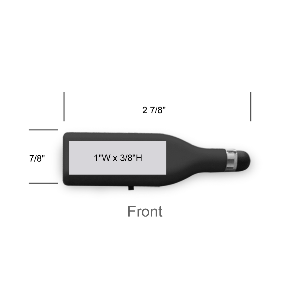 Westmont Black Mini USB Stylus