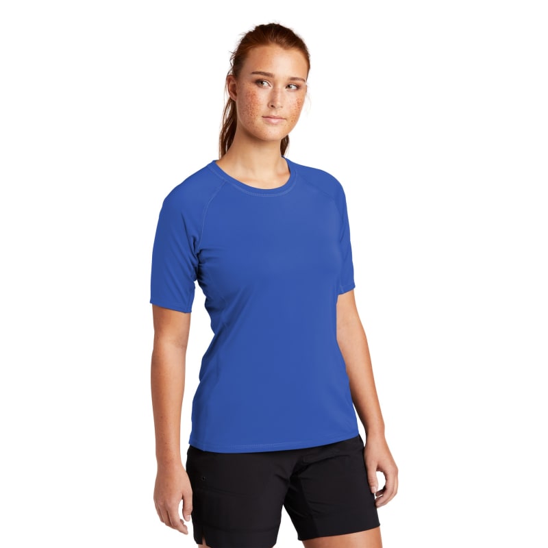 Sport-Tek Women's Rashguard Tee. 25