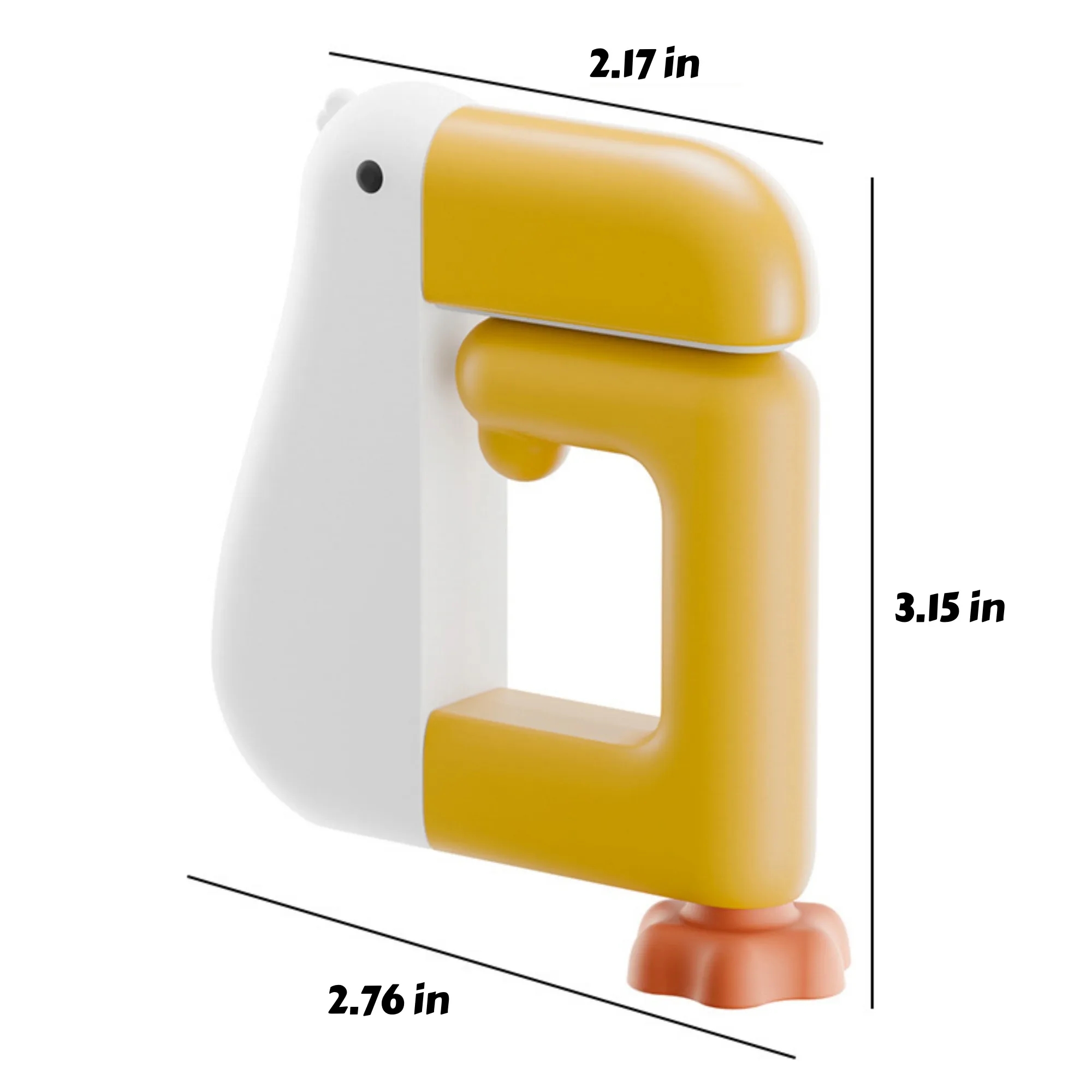 Cute Duck Shaped Desk Hook 3