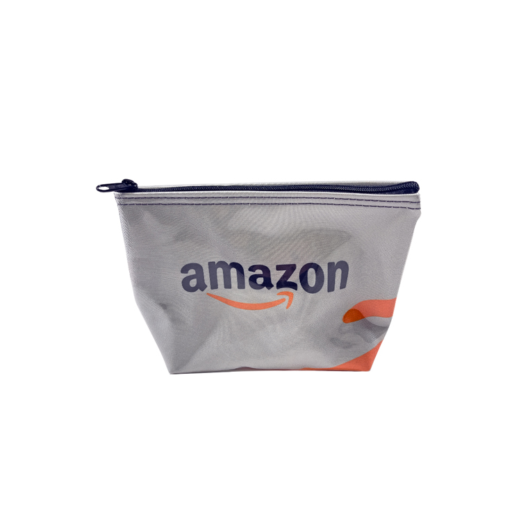 Small Sublimated Lined & Clear Exterior Pouch w/ Gusset 3