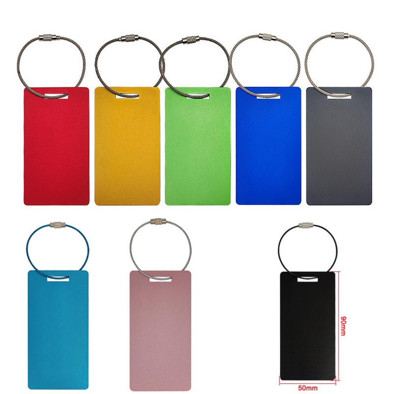 Personalized Metal Luggage Tag 3