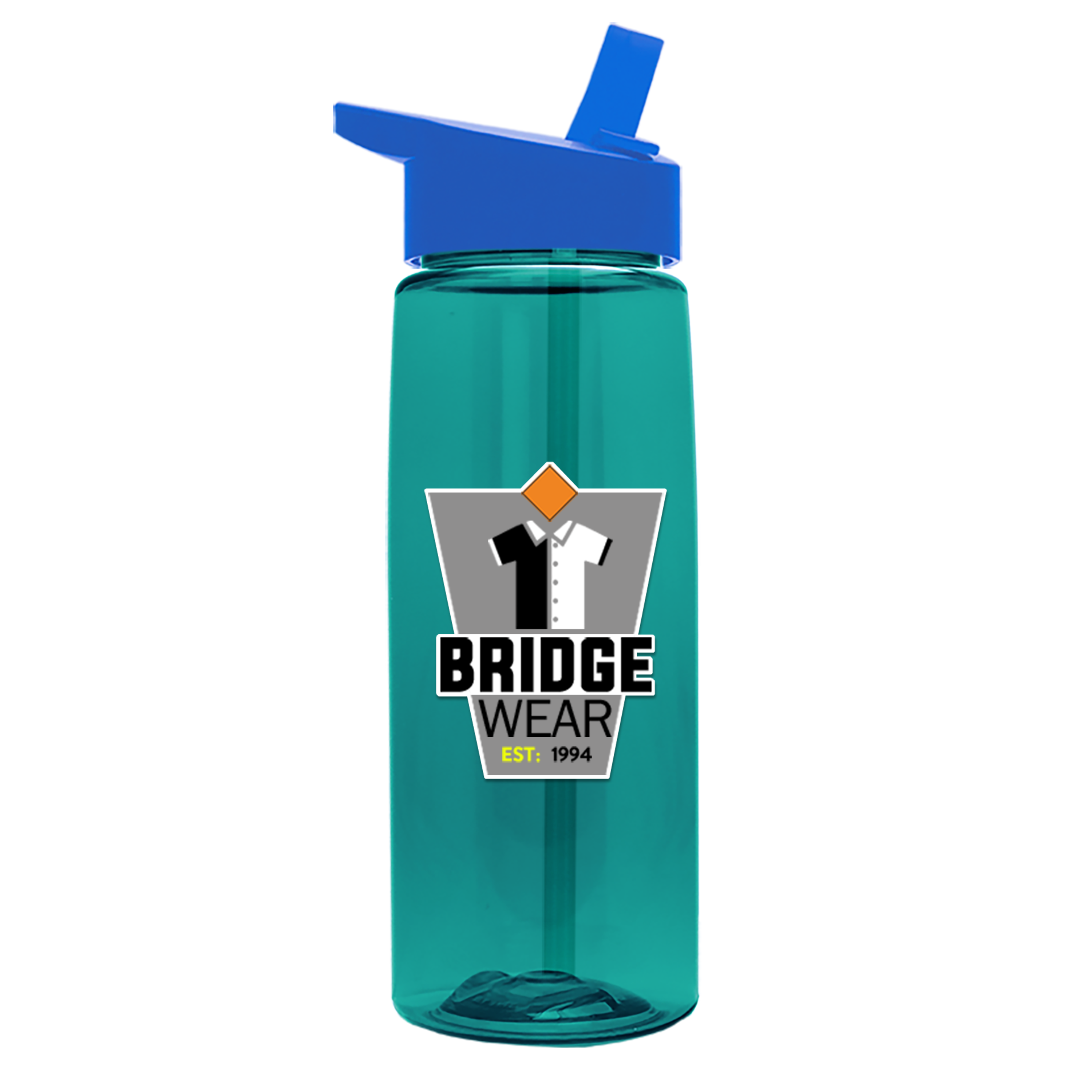 Garyline® Flair Tritan® Bottle with Flip-Straw Lid - 26 oz. 174