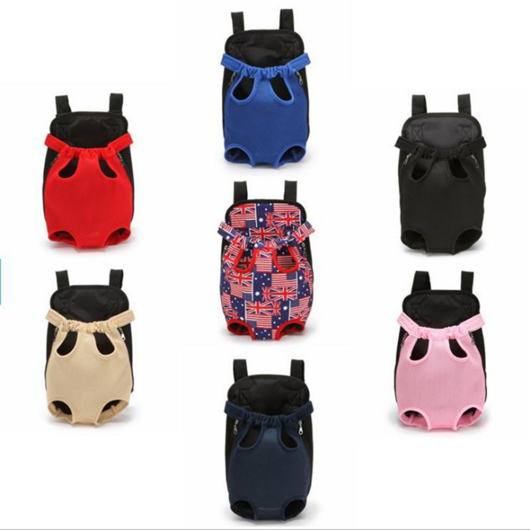Pet Carrier Backpack, Adjustable Front Cat Dog Travel Bag 3
