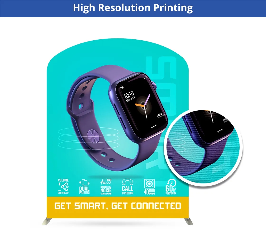 10ft Inline Trade Show Booth - Modular Display 8