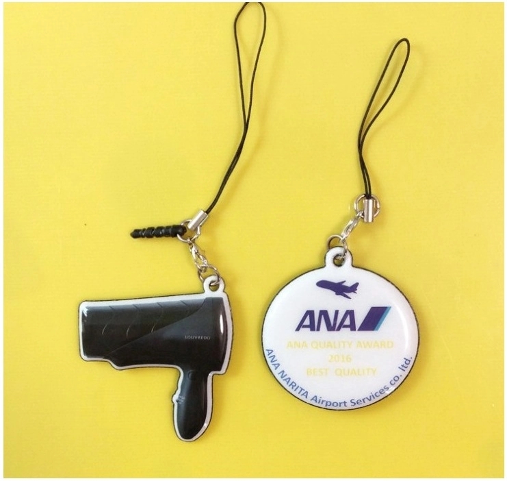 Custom shape Cell Phone & Computer Screen Cleaner Keychain 1