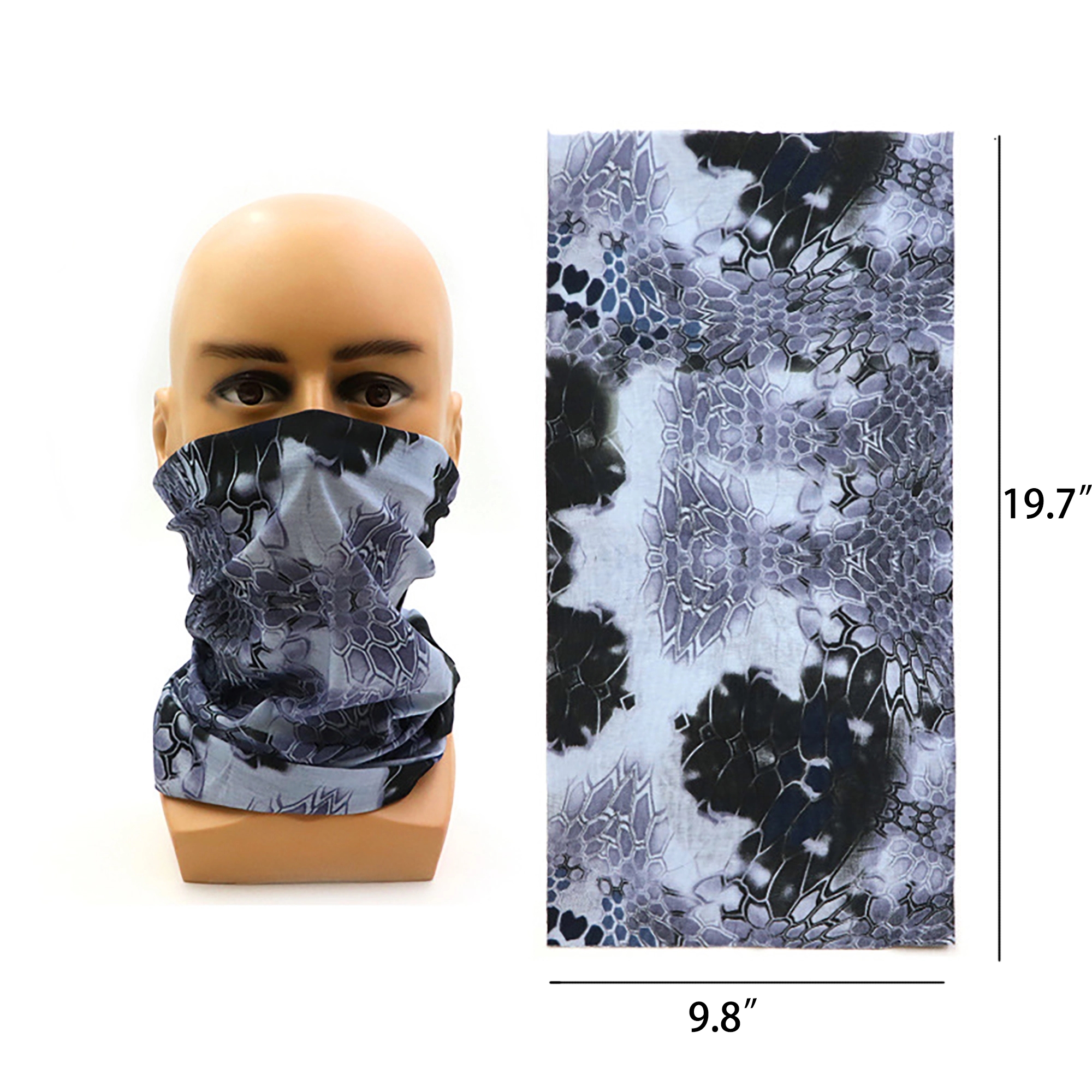 Seamless Bandannas Neck Gaiter Scarf Face Mask 4