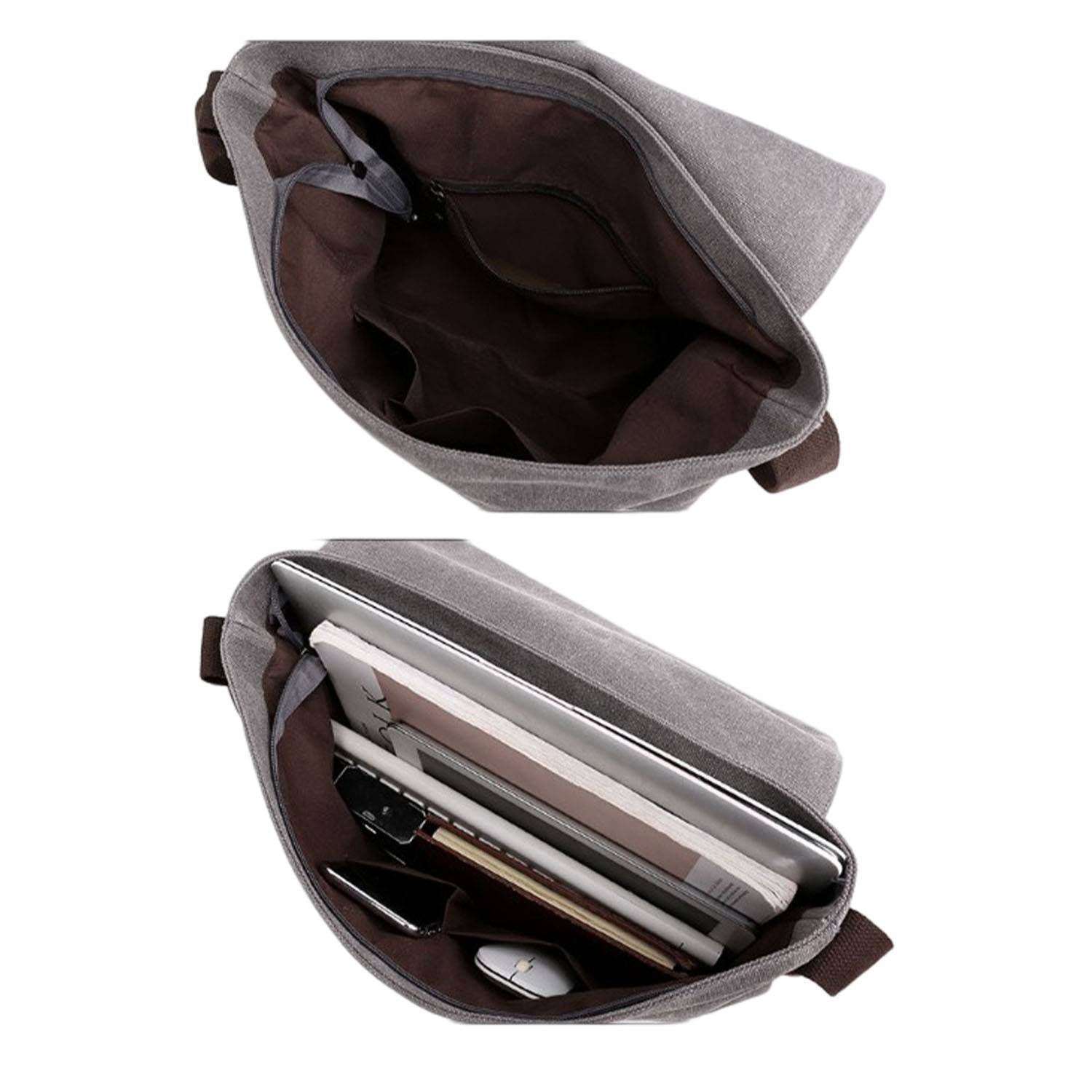 Canvas Cross-body Messenger bag for man 4