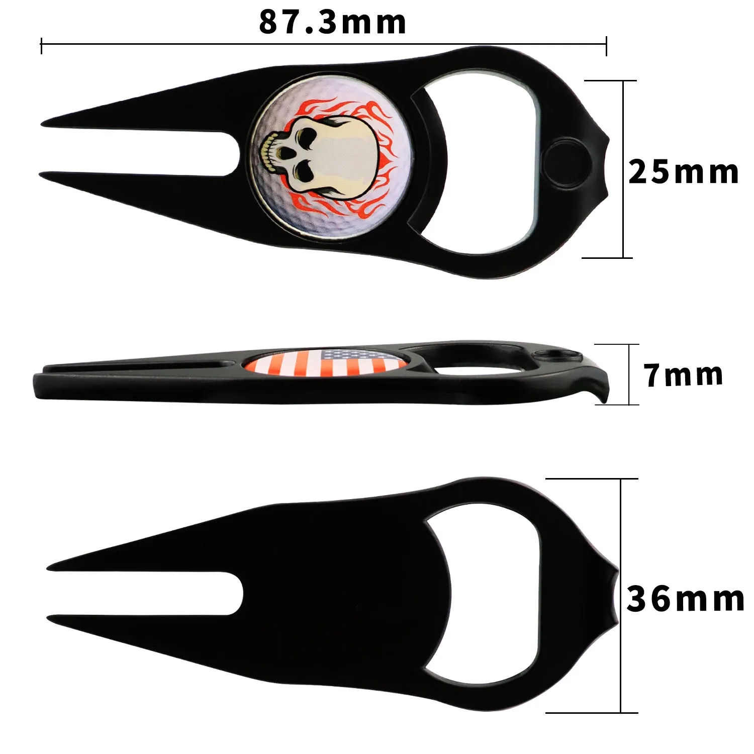 Golf Divot Repair Fixer 3