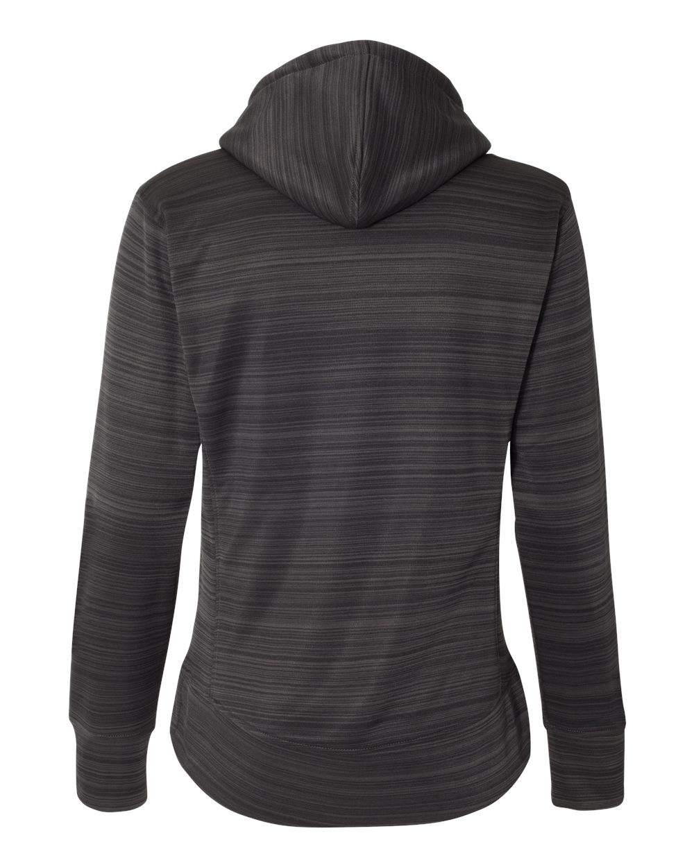 Women's Odyssey Striped Performance Fleece Lapover Hooded Sweatshirt - 8662 24