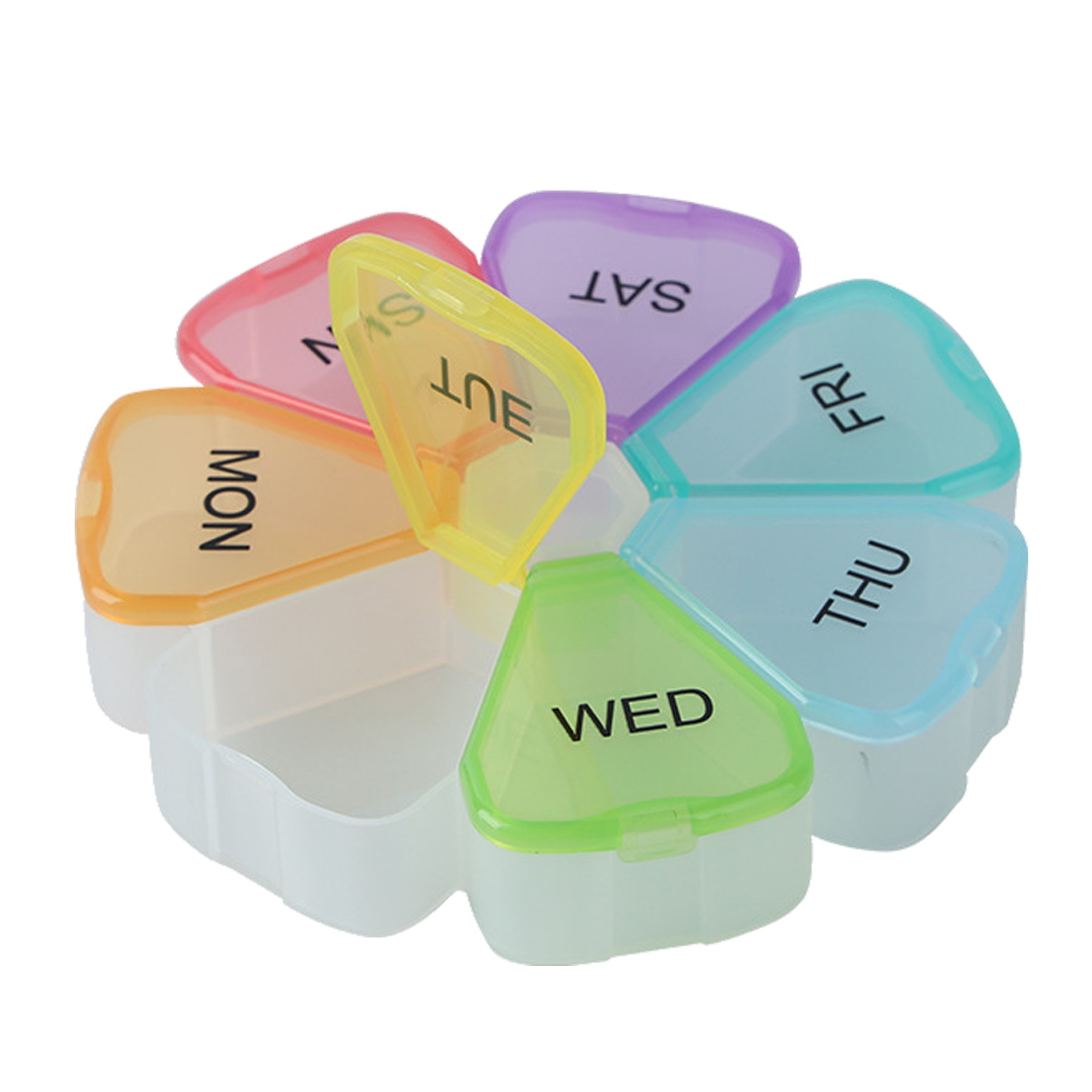 Mini Seven Grid Medicine Box 4