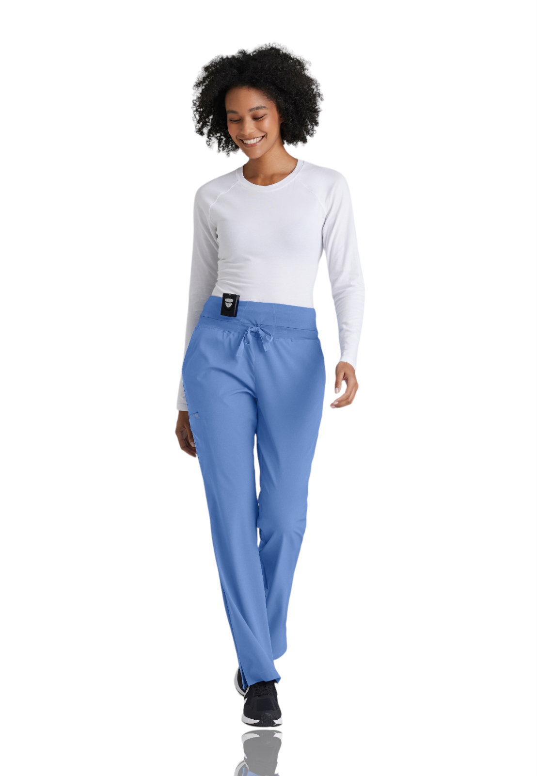 Barco One - Women's Five-Pocket Fit & Flare Stride Scrub Pant 9