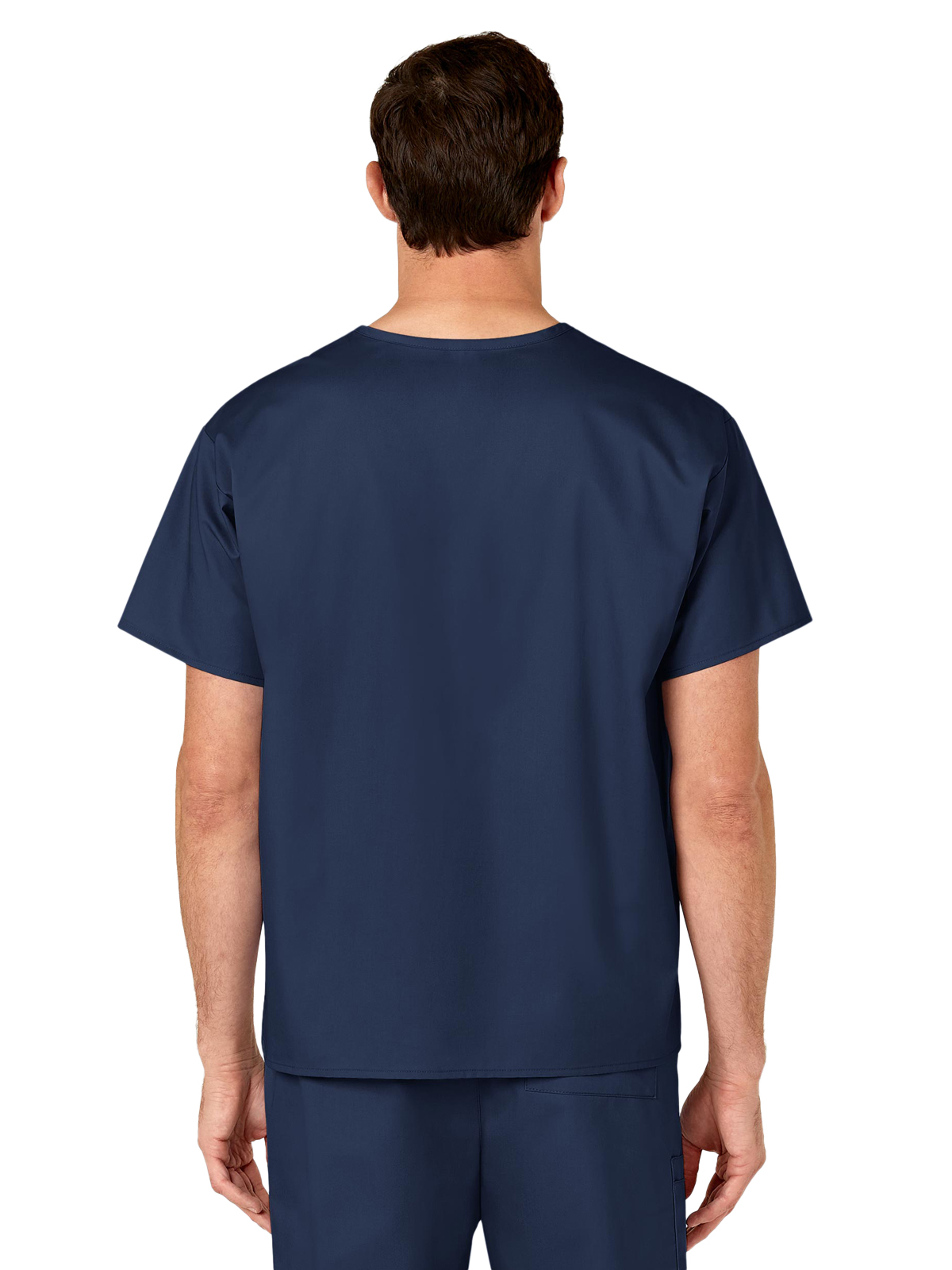 Wink - WORK - Unisex Double-Pocket V-Neck Top 20