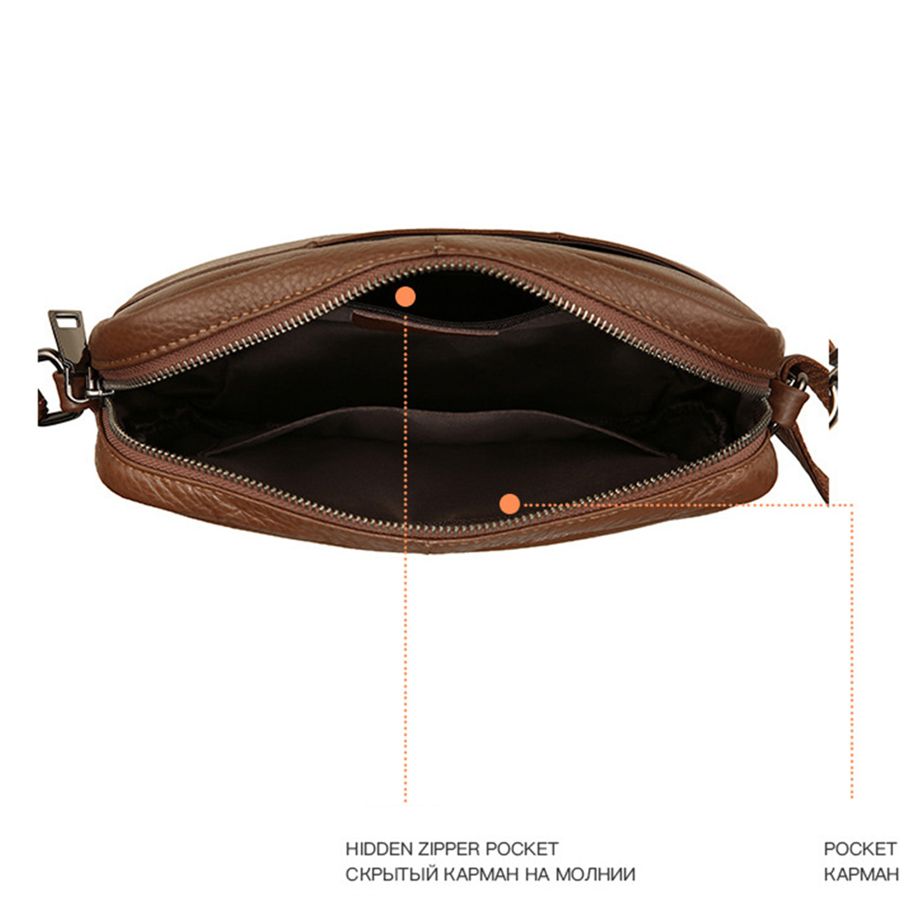 Genuine Leather Small Cross Body for women 5