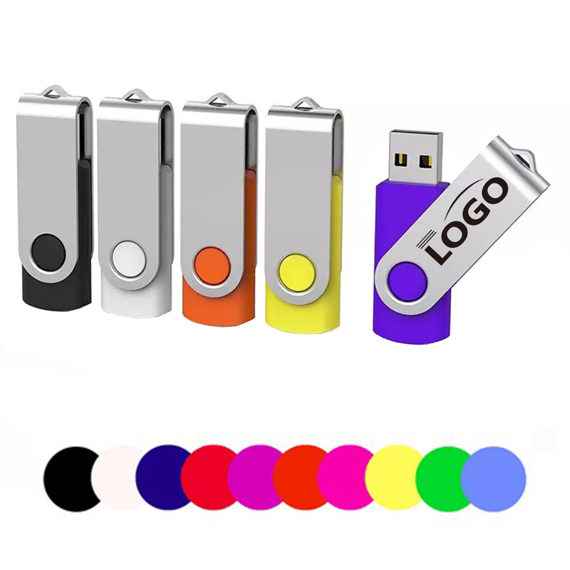 64GB Aluminum USB Storage 2